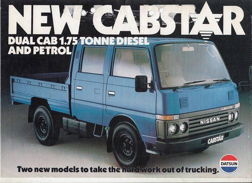 1982 nissan cabstar - nissan,