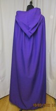 PURPLE HOODED CAPE/CLOAK -