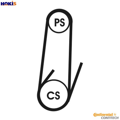 Vribbed belt 4pk1102 elast for - vribbed,