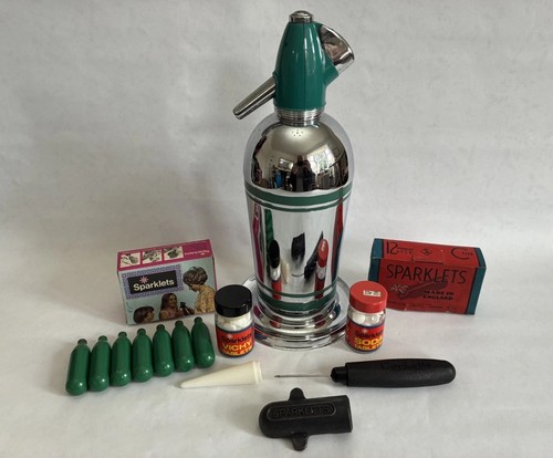 Vintage sparklets soda syphon - vintage,