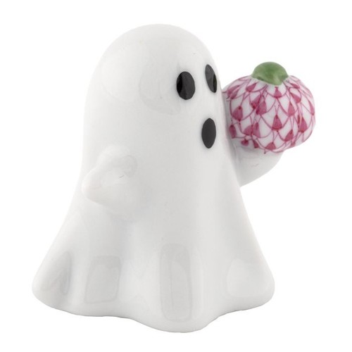 Herend ghost with pumpkin - herend,,