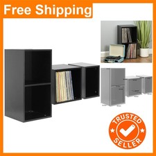 Fixed Shelf Black Vinyl Record