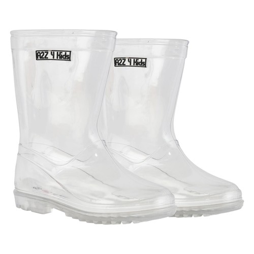 Kids boys girls clear pvc - boys,