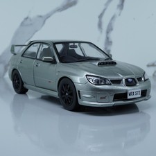 Subaru Impreza WRX STI Hawkeye 2006 By Whitebox 1:24 Diecast Model Car Silver