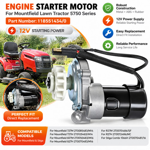 Engine starter motor - starter, 118551434