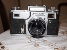 Kiev-4 (Type 3) Vintage Soviet Rangefinder Camera & Lightmeter