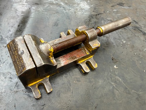 Vintage metal machinists drill - metal,