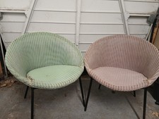 Pair of Lloyd Loom chairs with