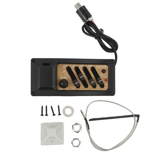 Guitar preamp piezo pickup - piezo, 4