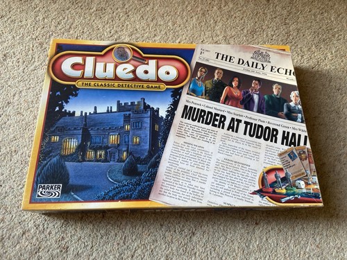 Cluedo board game 100 - game, 100%