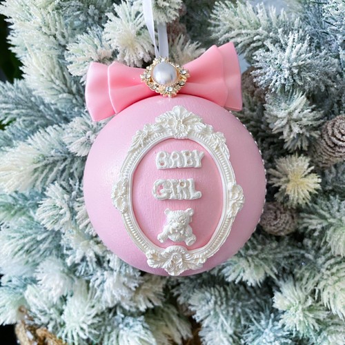 Large pink christmas tree - large,