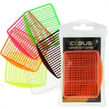 Corus Boilie Fishing Hair Stops 6 Coloured Hair Rig Stops For Boilies Carp Baits