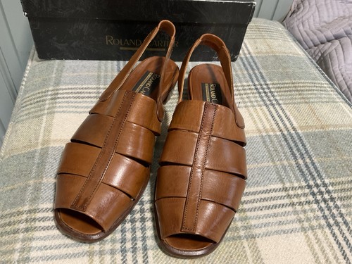 Roland cartier tan leather - roland,