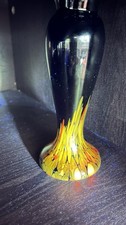 Vintage Hand Blown Glass Vase