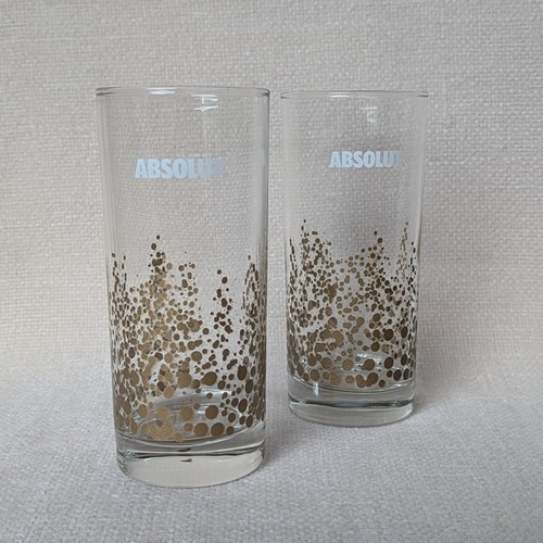 Absolut vodka highball glasses - vodka,