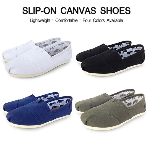Toms unisex canvas slip - canvas, on