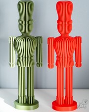 3D Printed Nutcracker Figure