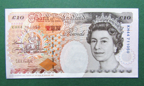 1993 kentfield 10 pound - 1993, £10