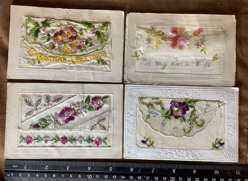 Four ww1 postcards vintage - ww1,