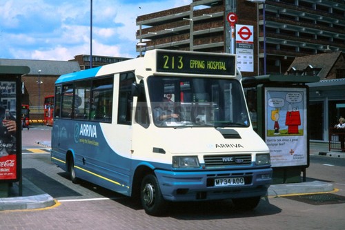 35mm slide arriva - arriva, daily