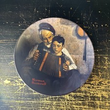 Norman Rockwell Collector Plate - The Music Maker 1981