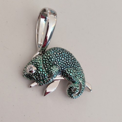 Pierre lang silver tone - tone, green