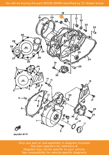Yamaha plug 90338 30096 - yamaha, plug,