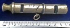 *RARE Antique Double Ended THE METROPOLITAN Whistle by HUDSON