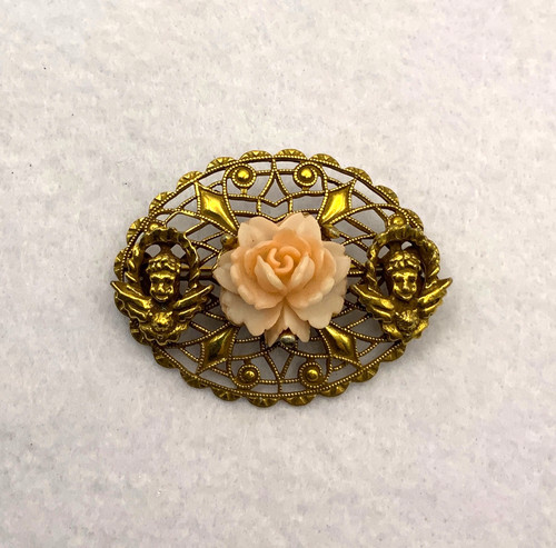 Vintage porcelain flower - vintage,