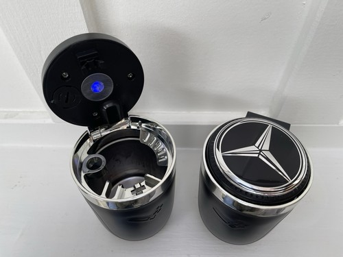 Car ashtray with - lid, led