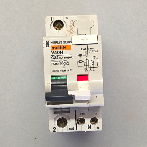 Merlin gerin multi9 v40h - merlin, rcbo