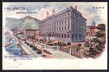 Artist postcard Como, Grand