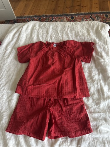 Petit bateau red broderie - bateau,