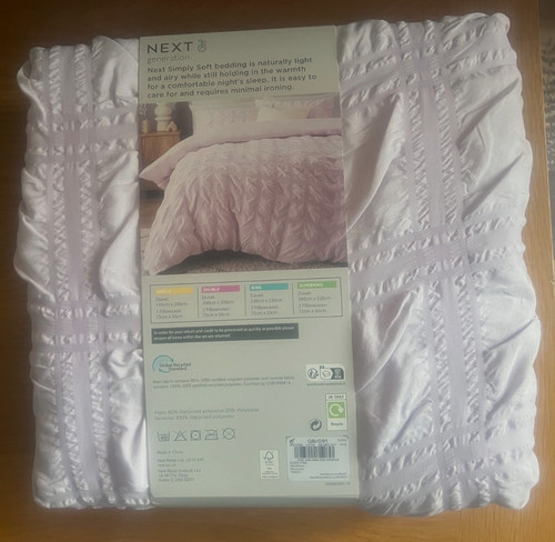 Bnwt next super king size - next,