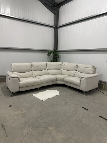 Cream dfs electric recliner - cream,