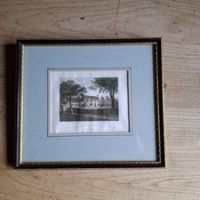 Print Etching Thorpe Hall