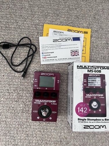 Zoom 60b multi - multi, stomp