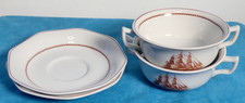 2 x Wedgwood Flying Cloud Soup