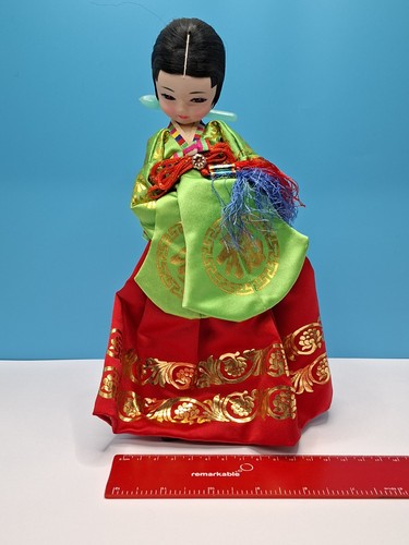 Vintage korean doll - korean, asian