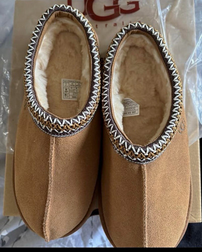 Ugg tasman brown suede slip - tasman, slip-on