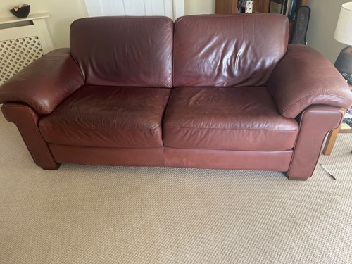 Natuzzi leather sofa and - natuzzi,