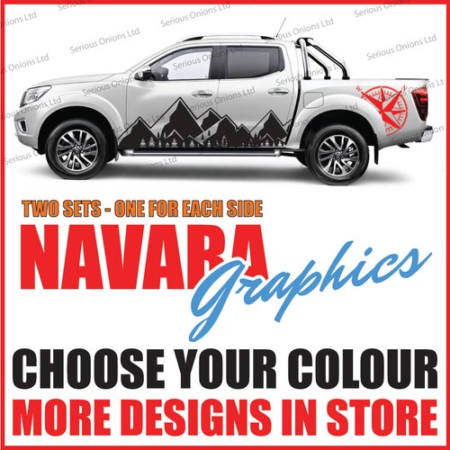 Wall sticker nissan navara - sticker,