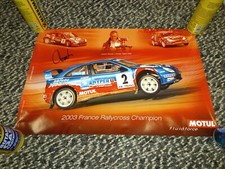2003 French Rallycross champion Laurent Terroltln Citroen Xsara WRC poster 
