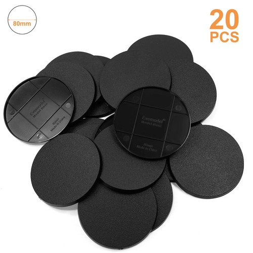 20pcs 80mm round abs model - 20pcs,