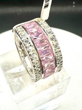 Pink sapphire ring full