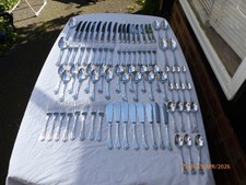 85 PIECE SILVER PLATE GEORGE