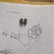 Rear Indicator wire grommet