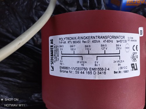 Toroidal transformer 400va - toroidal,