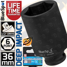 36mm Axle Hub Nut Socket Deep