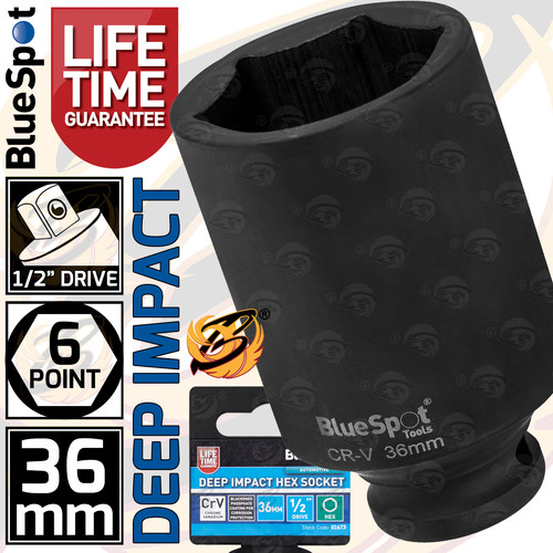 36mm axle hub - 36mm, nut